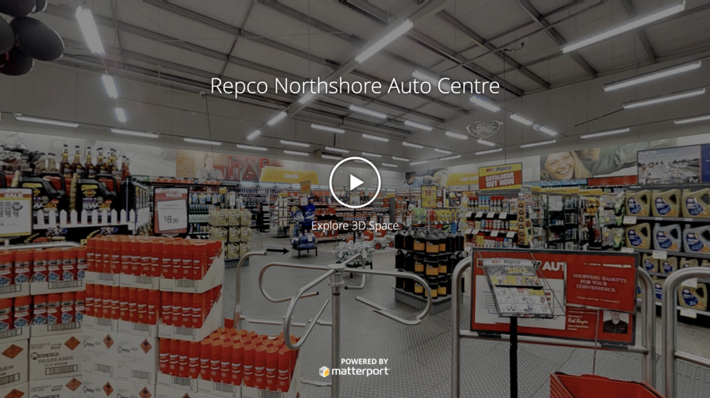 Repco Northshore Auto Centre RealSCAN tour